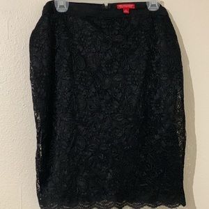 New York Collection Lace Skirt